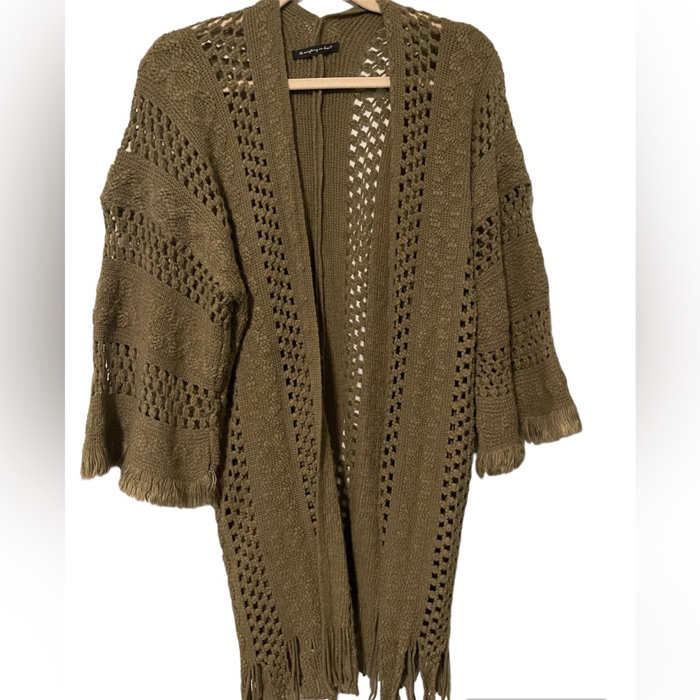 Anthropologie Do Everything In Love Knit Sweater Euc. Os.
